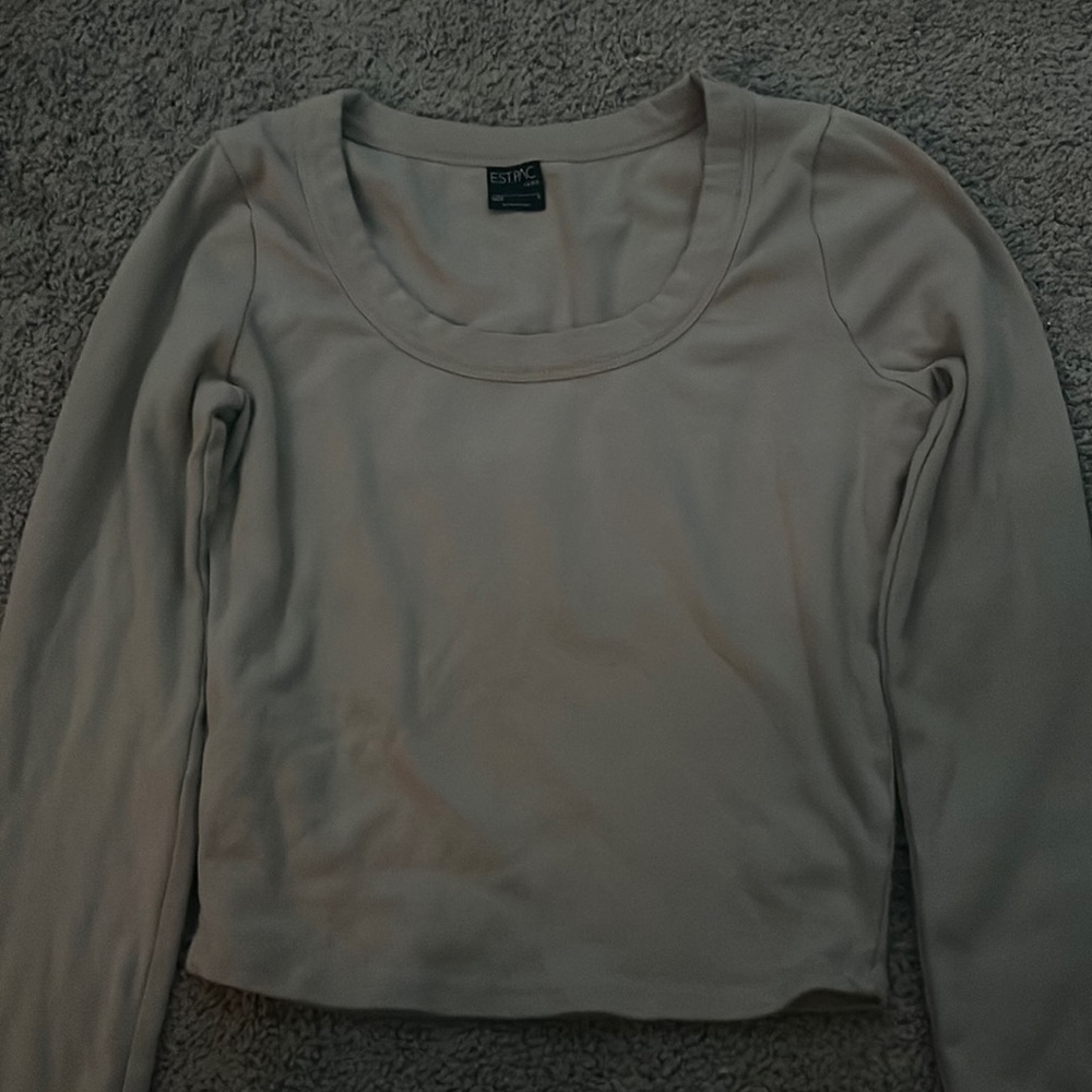 PACSUN long sleeve crop top